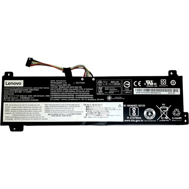 Original Lenovo Akku L17L2PB3 IdeaPad 330S-14 330S-15 V330 30Wh - ca. 70% Healt