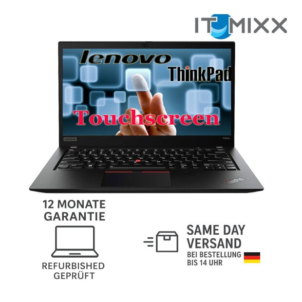 Lenovo ThinkPad T490 Core i5-8365U 16GB 256GB Touchs  Win 11  FHD W11