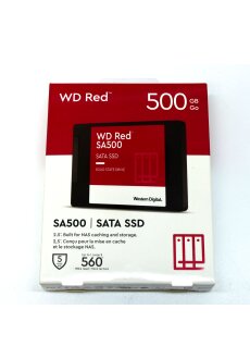 WESTERN DIGITAL SATA-SSD WD Red SA500, 500 GB, 7mm, Intern