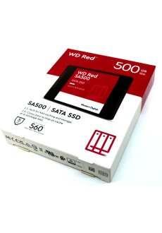 WESTERN DIGITAL SATA-SSD WD Red SA500, 500 GB, 7mm, Intern