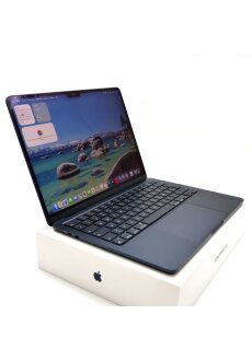 Apple MacBook Air 13"Apple M3 8 Core (A3113) 8GB RAM 512GB SSD Midnight Neu