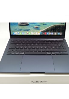Apple MacBook Air 13"Apple M3 8 Core (A3113) 8GB RAM 512GB SSD Midnight Neu