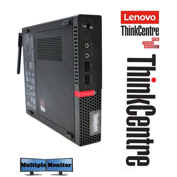Lenovo ThinkCentre M910q Tiny Usff | i5 2,5GHz | 8GB RAM | 256GB SSD | Win 11 | WiFi