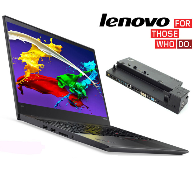 Lenovo ThinkPad T470s Intel Core i5 2,4GHZ 8GB 180GB SSD 14" FHD  Docking 40A2