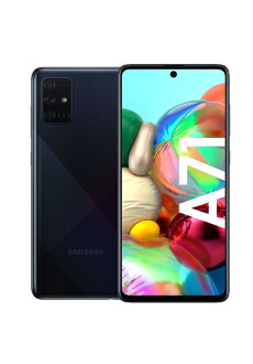 Samsung Galaxy A71 SM-A715F  128GB LTE Schwarz Android Smartphone