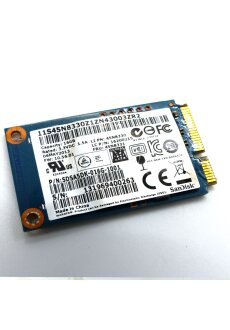 Original SanDisk 16GB mSATA SSD SDSA5DK FRU 45N8331