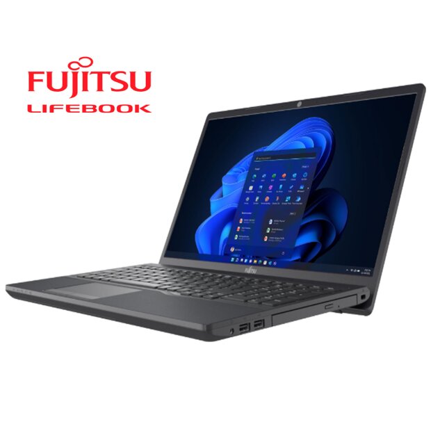Fujitsu LIFEBOOK A3511 Core i5-1135G7 Iris Xe 16BRAM 256GB SSD DVD SuperMulti 15,6"FHD Wi-Fi-6 W11