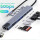 USB C HUB 4K30Hz Dockingstation 8-IN-1 USB 3.0 Splitter Typ C auf RJ45 SD/TF Kartenleser f&uuml;r MacBook Notebook Laptop Computer