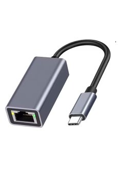 USB-C-Ethernet-Adapter, 1000Mbit/s Netzwerkkarte, USB-LAN, RJ45, Thunderbolt 3, f&uuml;r Laptop, MacBook, iPad, Ethernet-Netzwerkkarte