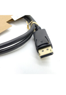 DisplayPort Anschlusskabel DisplayPort Stecker, DisplayPort Stecker 1.00 m Schwarz UHD 4K @ 60 Hz vergoldete