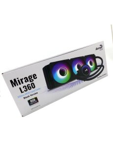 Aerocool Mirage L360 Black AiO RGB Wasserk&uuml;hlung, CPU-Wasserk&uuml;hler