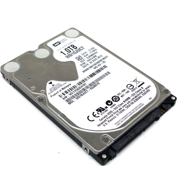 Western Digital WD10JUCT 1TB 2,5" SATA HDD Festplatte