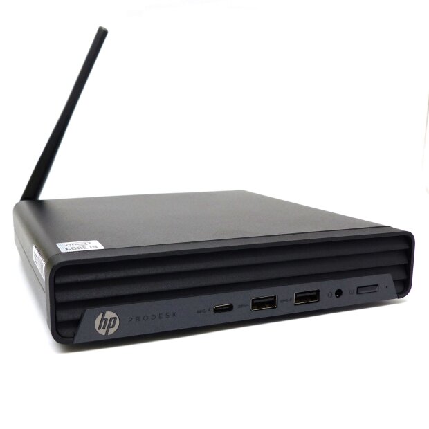 HP ProDesk 600 G6  Mini-PC Inte  i5-10510T 24GB 256GB SSD HDM, Windows 11 Pro WiFi