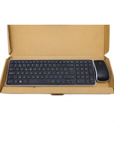 Dell KM714-BK Tastatur Maus Set Kabellos AZERTY Belgisch BL Wireless Neu