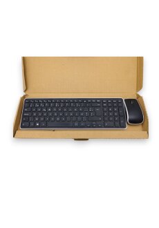 Dell KM714-BK Tastatur Maus Set Kabellos AZERTY Belgisch BL Wireless Neu