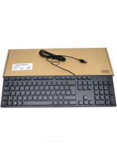 Dell KB216 USB Tastatur Deutsch QWERTZ Schwarz Kabelgebunden PC Keyboard