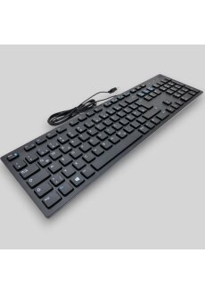 Dell KB216 USB Tastatur Deutsch QWERTZ Schwarz Kabelgebunden PC Keyboard
