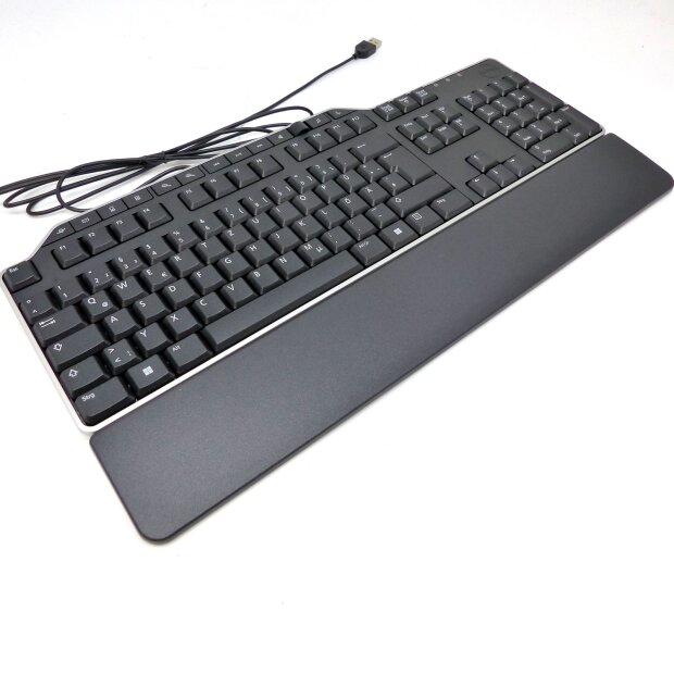 Dell KB522-BK USB Tastatur Deutsch QWERTZ Multimedia 2x USB Hub Schwarz
