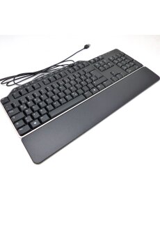 Dell KB522-BK USB Tastatur Deutsch QWERTZ Multimedia 2x...