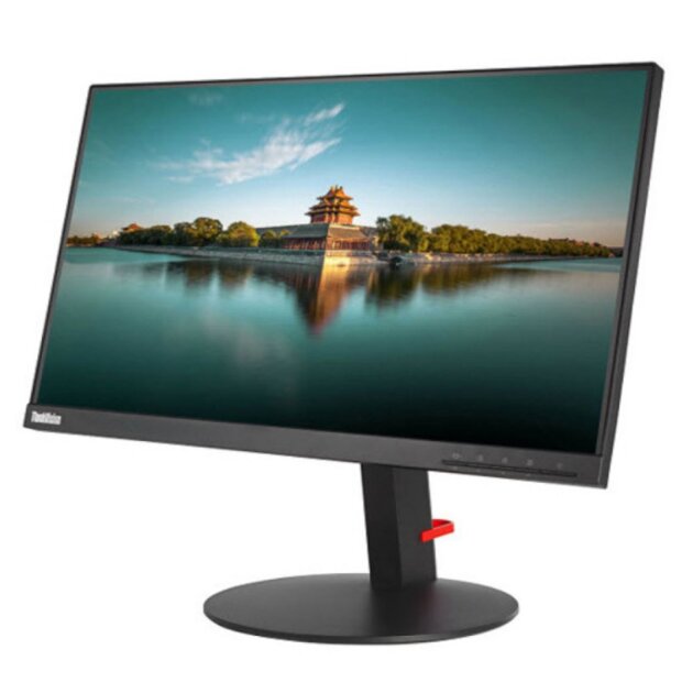Lenovo ThinkVision T23i-10 23 Zoll Full HD IPS LED Monitor 1920x1080 HDMI DisplayPort VGA VESA 100 Schwarz