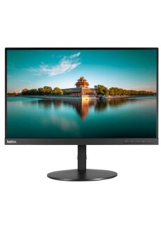 Lenovo ThinkVision T23i-10 23 Zoll Full HD IPS LED Monitor 1920x1080 HDMI DisplayPort VGA VESA 100 Schwarz