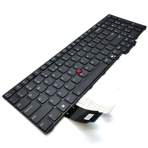 Tastatur FRU 5N21M39999 Thinkpad Lenovo T16 G3/G4 P16s G1/G2/G4 L15 G3/G4 ENG Qwerty