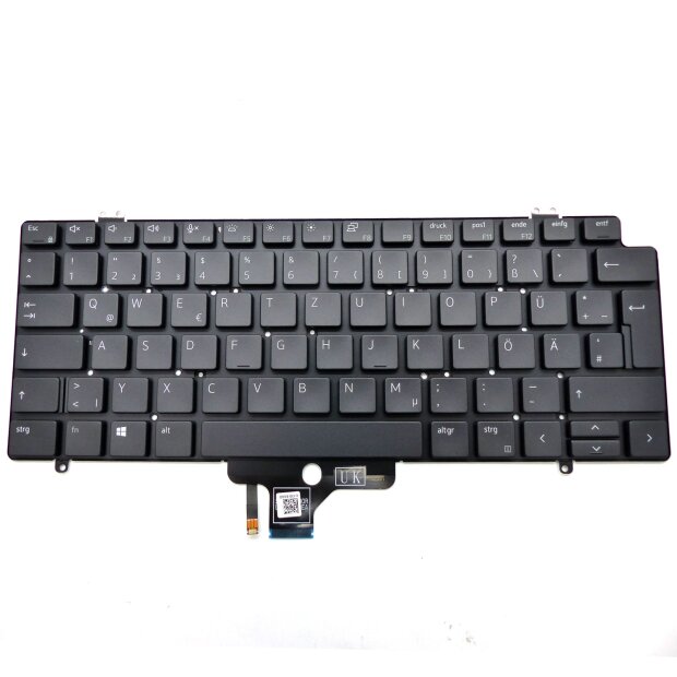 Tastatur DE Dell Latitude 7410 5420 7420 7520 7530 2in1 Version 0KWNC7 Backlit