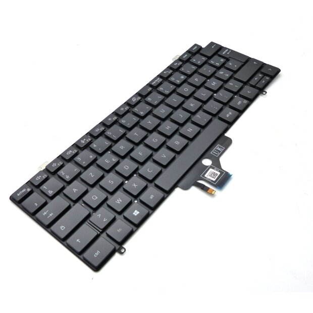 Tastatur Azerty Dell Latitude 7410 5420 7420 7520 7530 2in1 Version 0KWNC7 Backlit