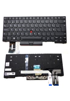 Genuine 01YP449 Lenovo ThinkPad Keyboard Danish Backlight...