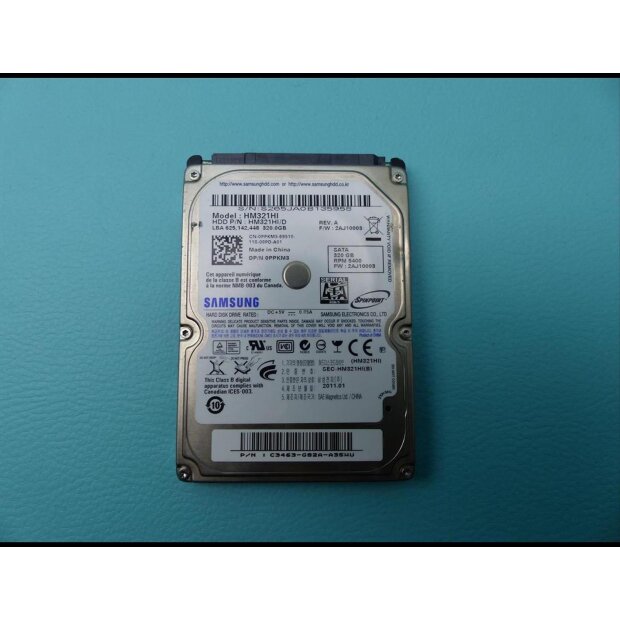 Samsung HDD 320GB HM321HI RPM 5400