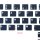Deutsch QWERTZ Tastaturaufkleber &ndash; Panasonic CF-19 | Ersatz-Tasten matt