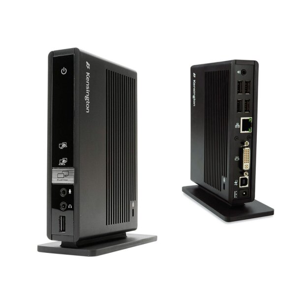 Kensington Universal Docking Station with VGA/DVI &...