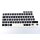Deutsche Tastatur Aufkleber QWERTZ Schwarz Matt f&uuml;r Lenovo ThinkPad T-X-L- Serie