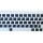 Tastaturaufkleber Deutsch QWERTZ Matt Schwarz &ndash; 48 Sticker f&uuml;r Laptop &amp; PC