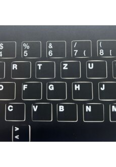 Qualitäts Tastaturaufkleber - Deutsch -...