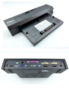 Dell E-Port Plus K09 A002 Dockingstation PR02X 3x USB...