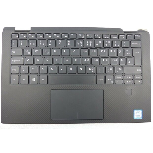 Original DELL XPS Palmrest Tastatur  QWERTZ 0NDTJM