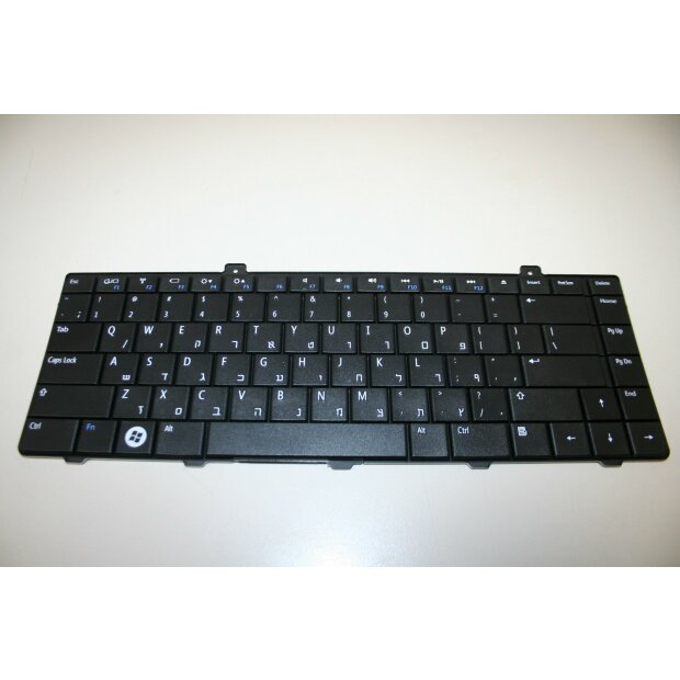 Original Tastatur Dell Inspiron PP42L 13-1320 1320 QWERTY Hebr&auml;isch 0C287N