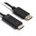 DisplayPort zu HDMI Adapterkabel - 1,8 m - 4K x 2K - Vergoldet - f&uuml;r PC und Laptop