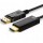 DisplayPort zu HDMI Adapterkabel 1,8 m  4K 60Hz vergoldete Kontakte  inkl. Audio