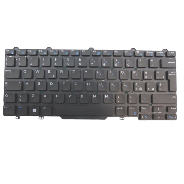 Original Tastatur  Dell Latitude  E7240  0D7VPT QWERTY IT