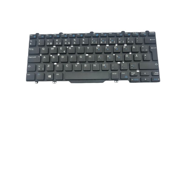 Original Tastatur Dell 0YCX9H SW/FI (QWERTY) PK1313D3A19 E7450 E7470 E5480