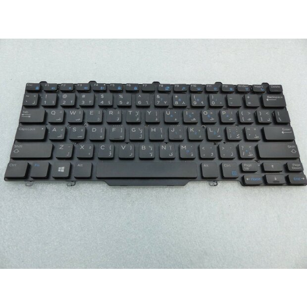 Original Tastatur Dell Latitude 13 0HT7N7 QWERTY Arabisch