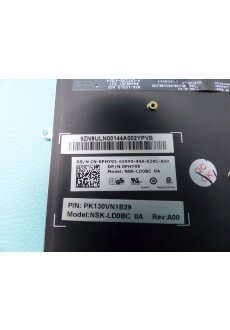 Dell Latitude E7240 E7440 QWERTY ARABIC 0PHY95 NSK Tastatur