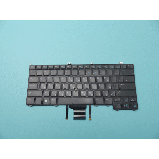 DELL Latitude  E7240 E7440  QWERTY HEBR&Auml;ISCH 0XHVX5  NSK Tastatur