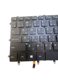 Dell XPS 13 Inspiron 15/13 Tastatur 0RMKTF Arabisch (QWERTY)