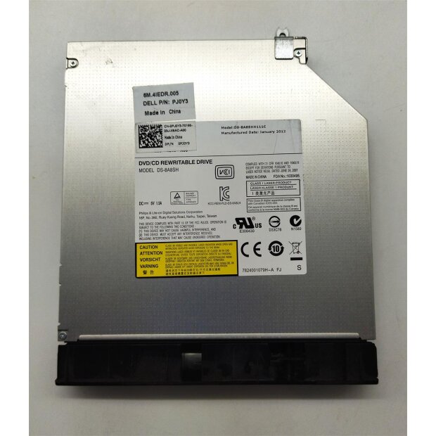 Original Philips DVD/RW Laufwerk Dell N5110 M5110 15R DS-8A8SH Sata no BEZEL