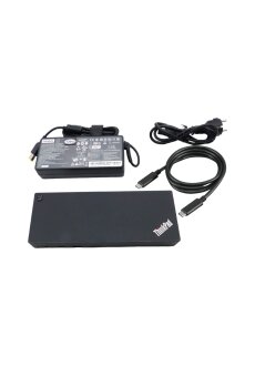 Lenovo ThinkPad Thunderbolt 3 Dock Type 40AF AC 135W Netzteil USB-C 4K DUD9011D1