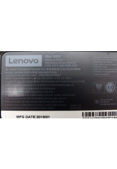 Lenovo-65W-20V-3.25A-USB-C FRU 01FR027 X280 T480s Tablets...