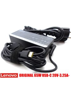 Lenovo Original 65W USB-C 20V-3.25A- SA10M13944 SA10M13945 SA10M13947 Netzteil + Kabel